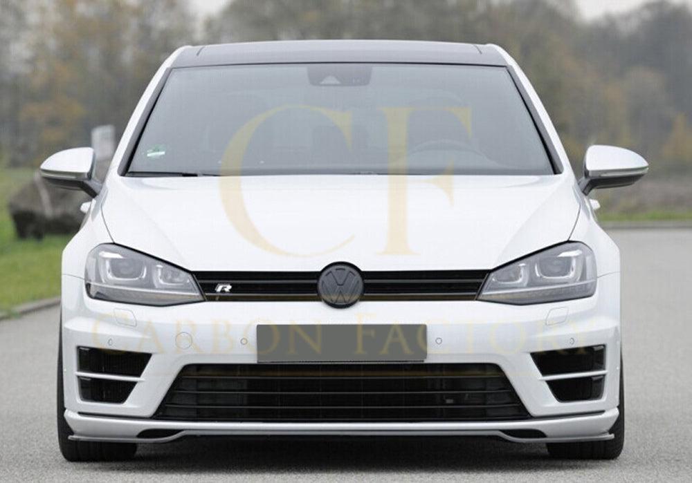 RG Style Carbon Fibre Front Splitter for VW Golf MK7 R 14-17-Carbon Factory