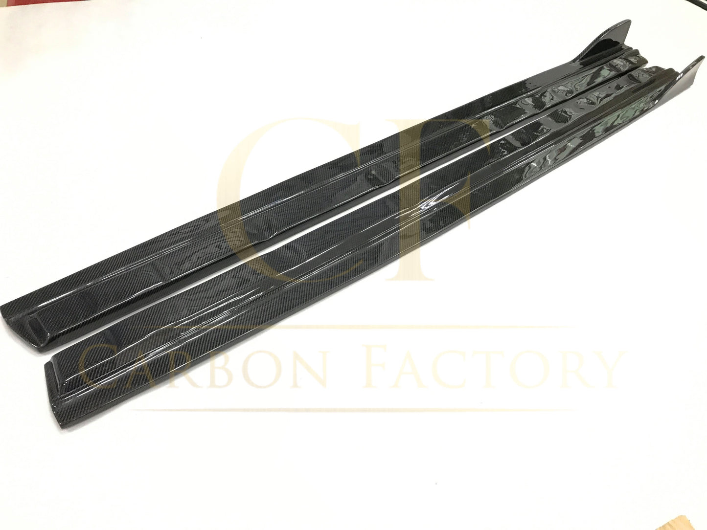 RS Style Carbon Fibre Side Skirts for Audi A3 Saloon (Non S Line) 16-19 - Carbon Factory