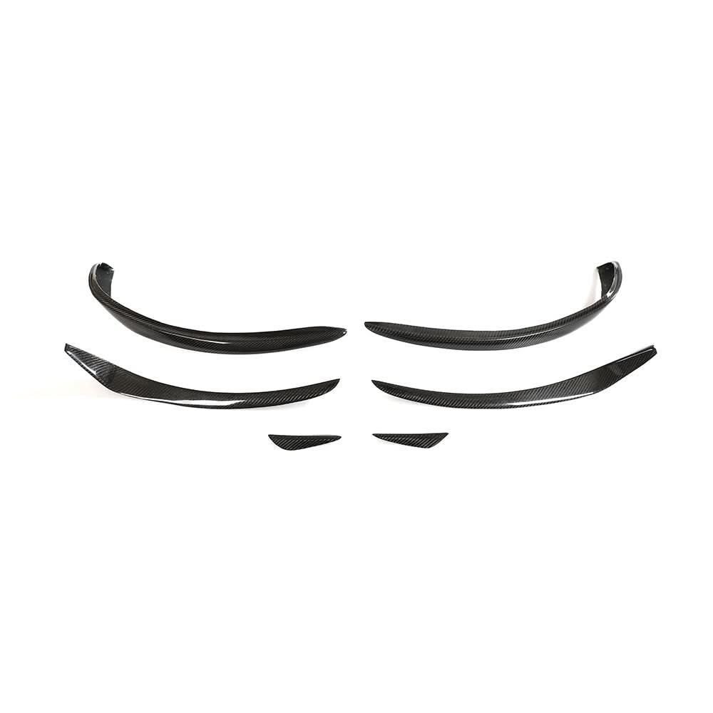 RZ Style Carbon Fibre Canards (6 Pieces) for Mercedes Benz W176 A Class 12-15 - Carbon Factory