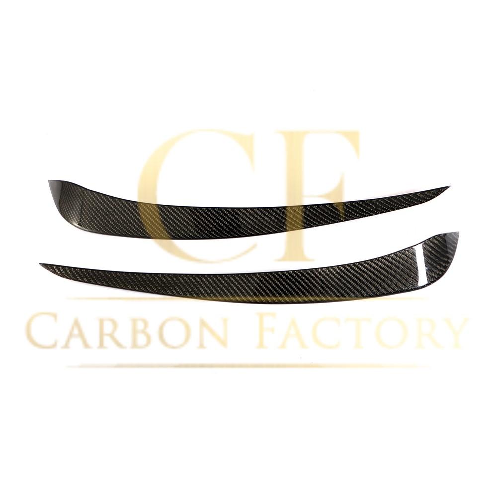 RZ Style Carbon Fibre Front Canards for Tesla Model X 16-Present - Carbon Factory