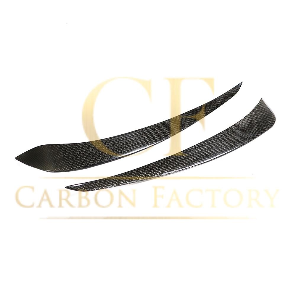 RZ Style Carbon Fibre Front Canards for Tesla Model X 16-Present - Carbon Factory