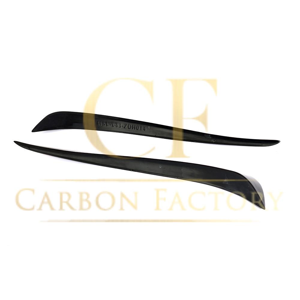 RZ Style Carbon Fibre Front Canards for Tesla Model X 16-Present - Carbon Factory