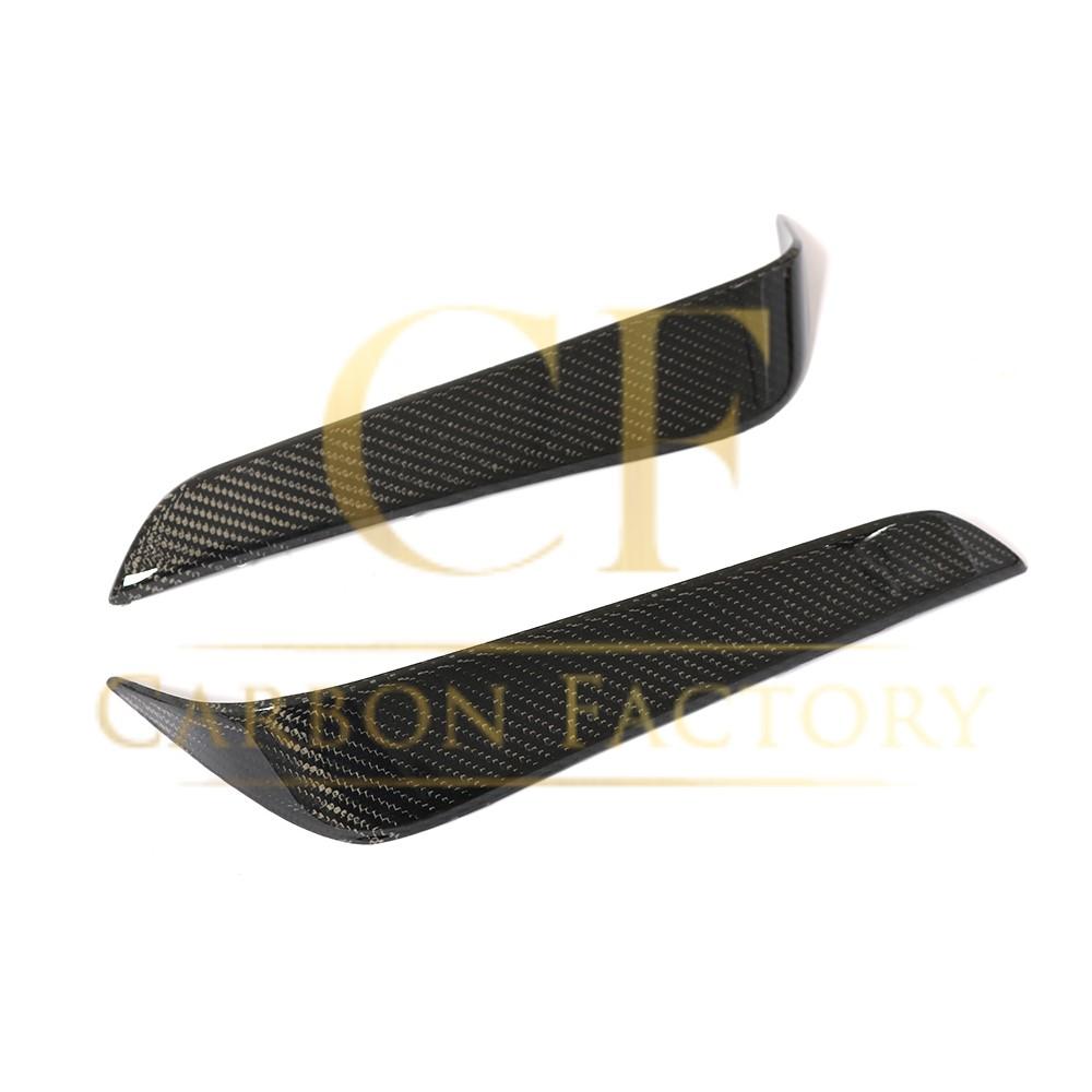 RZ Style Carbon Fibre Rear Canards for Tesla Model X 16-Present - Carbon Factory