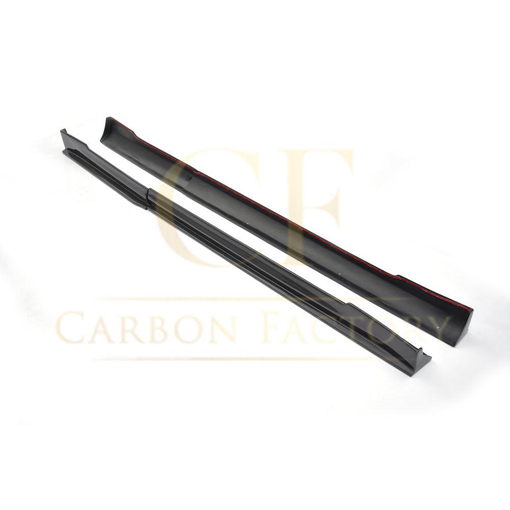 RZ Style Carbon Fibre Side Skirts for Tesla Model S 13-17-Carbon Factory