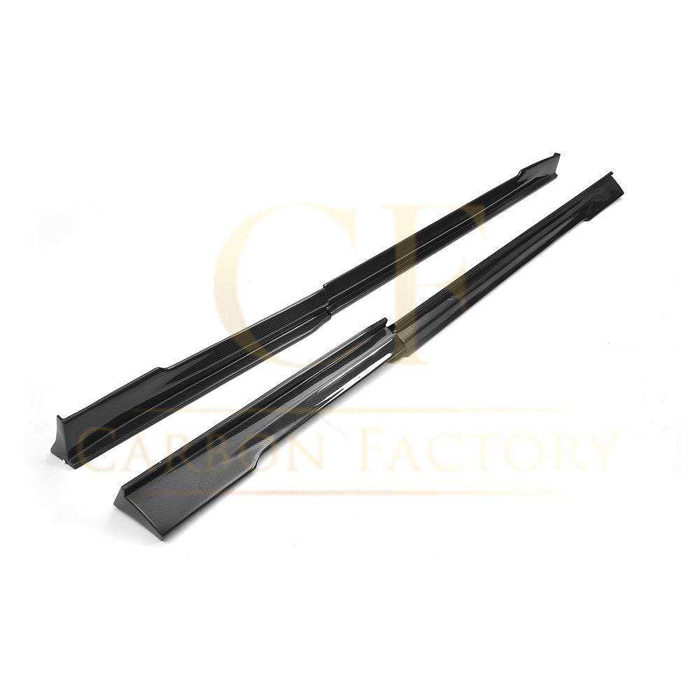 RZ Style Carbon Fibre Side Skirts for Tesla Model S 13-17-Carbon Factory