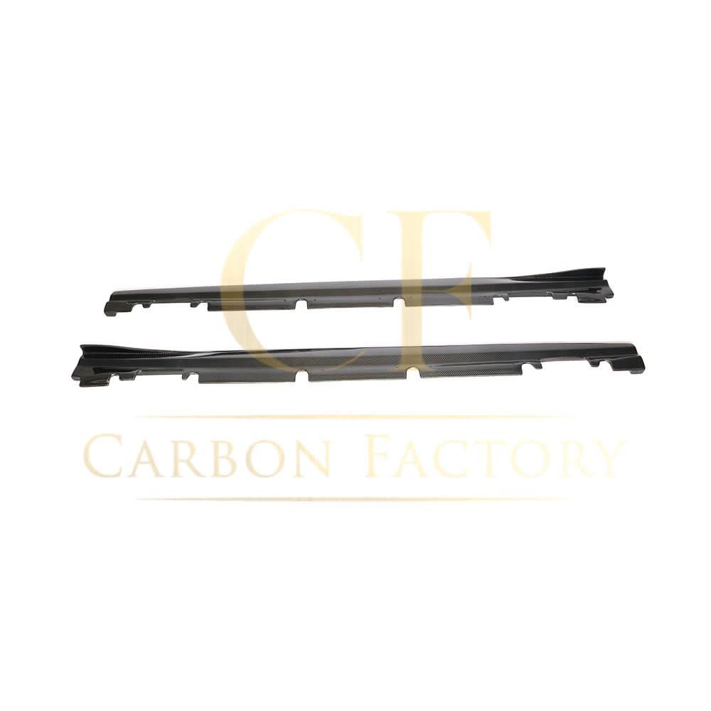 RZ Style Red Carbon Fibre Side Skirts for Mercedes Benz W176 A Class C117 Coupe 13-18 - Carbon Factory