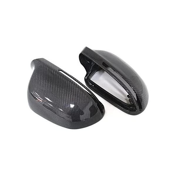 Replacement Carbon Fibre Mirror Covers for Audi A4 B8 08-12 - Carbon Factory
