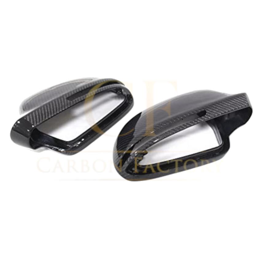 Replacement Carbon Fibre Mirror Covers for Audi A4 B8 08-12 - Carbon Factory