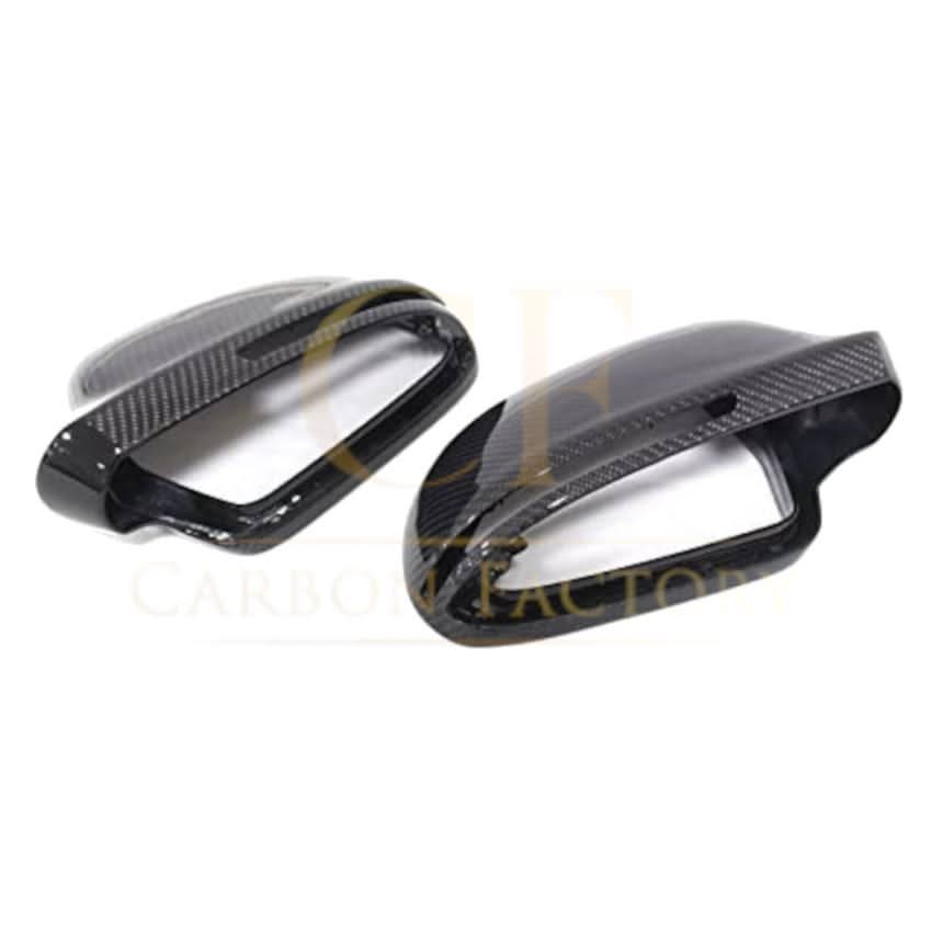 Replacement Carbon Fibre Mirror Covers for Audi A4 B8 08-12 - Carbon Factory