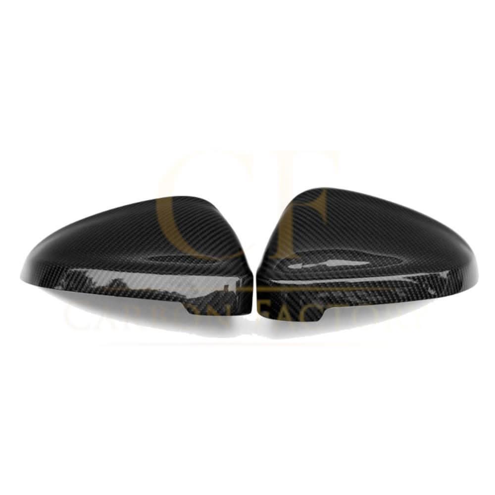 Replacement Carbon Fibre Mirror Covers for Audi A4 S4 RS4 B9 16-Present - Carbon Factory