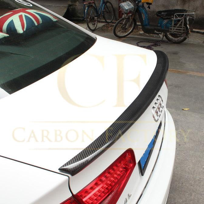 S4 Style Carbon Fibre Boot Spoiler for Audi A4 B8.5 13-15 - Carbon Factory