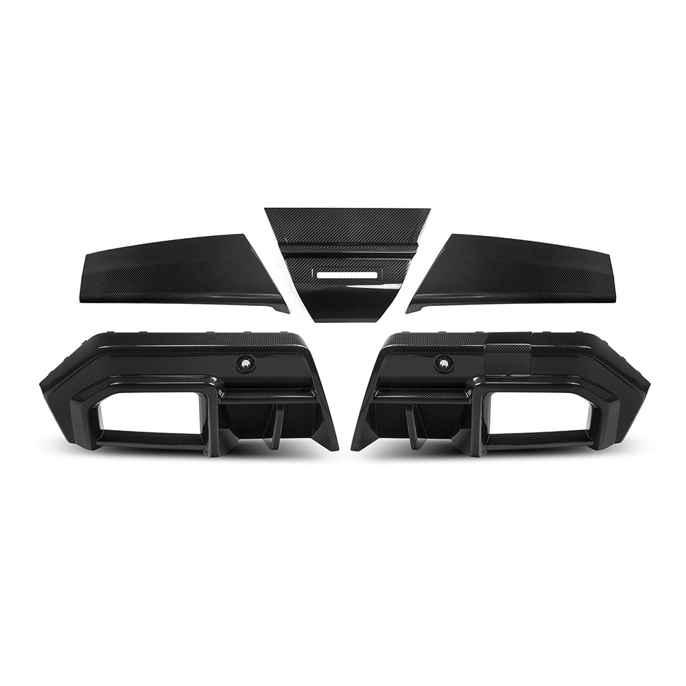 SQ-B Style Pre-Preg Carbon Fibre Rear Diffuser for BMW G90 G99 M5 2025-Present