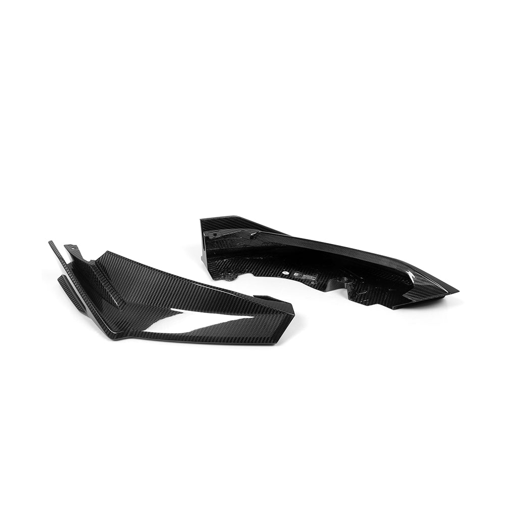 SQ-A Style Pre-Preg Carbon Fibre Front Splitter for BMW G80 M3 G82 G83 M4 21-Present - Carbon Factory