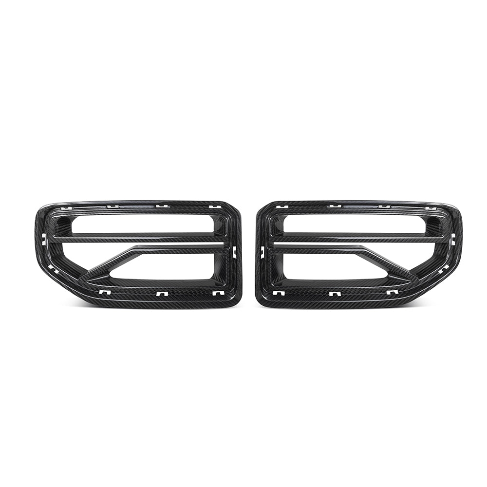 SQ-B Style Pre-Preg Carbon Fibre Front Grille for BMW G87 M2 23-Present - Carbon Factory