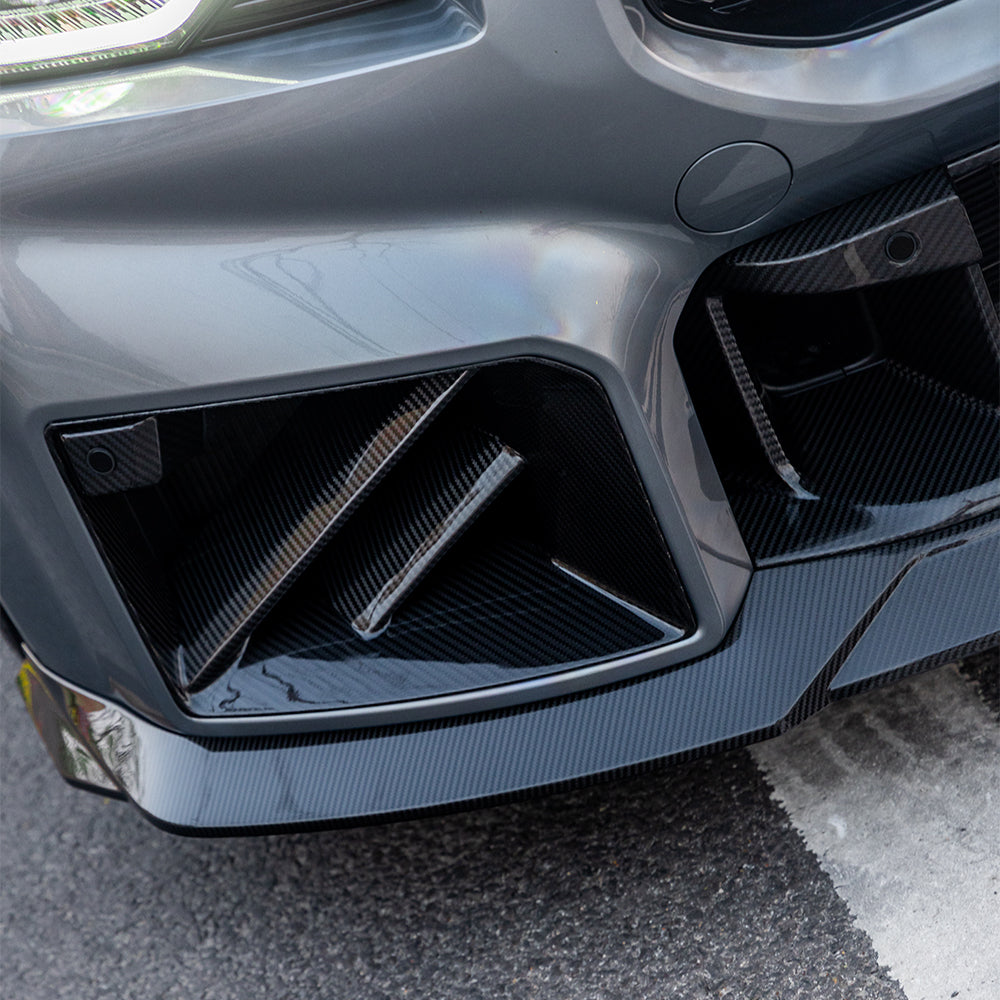 SQ-C Style Pre-Preg Carbon Fibre Front Splitter for BMW G87 M2 23-Present - Carbon Factory