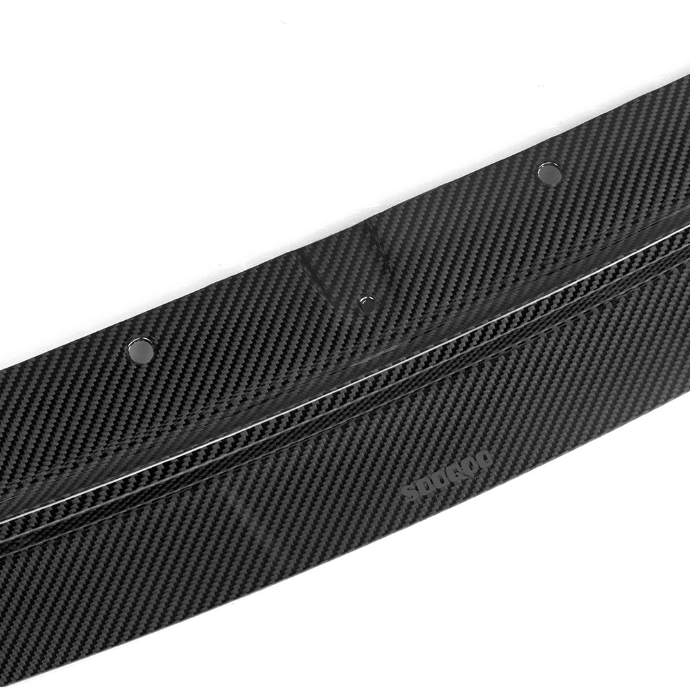 SQ-C Style Pre-Preg Carbon Fibre Front Splitter for BMW G87 M2 23-Present - Carbon Factory