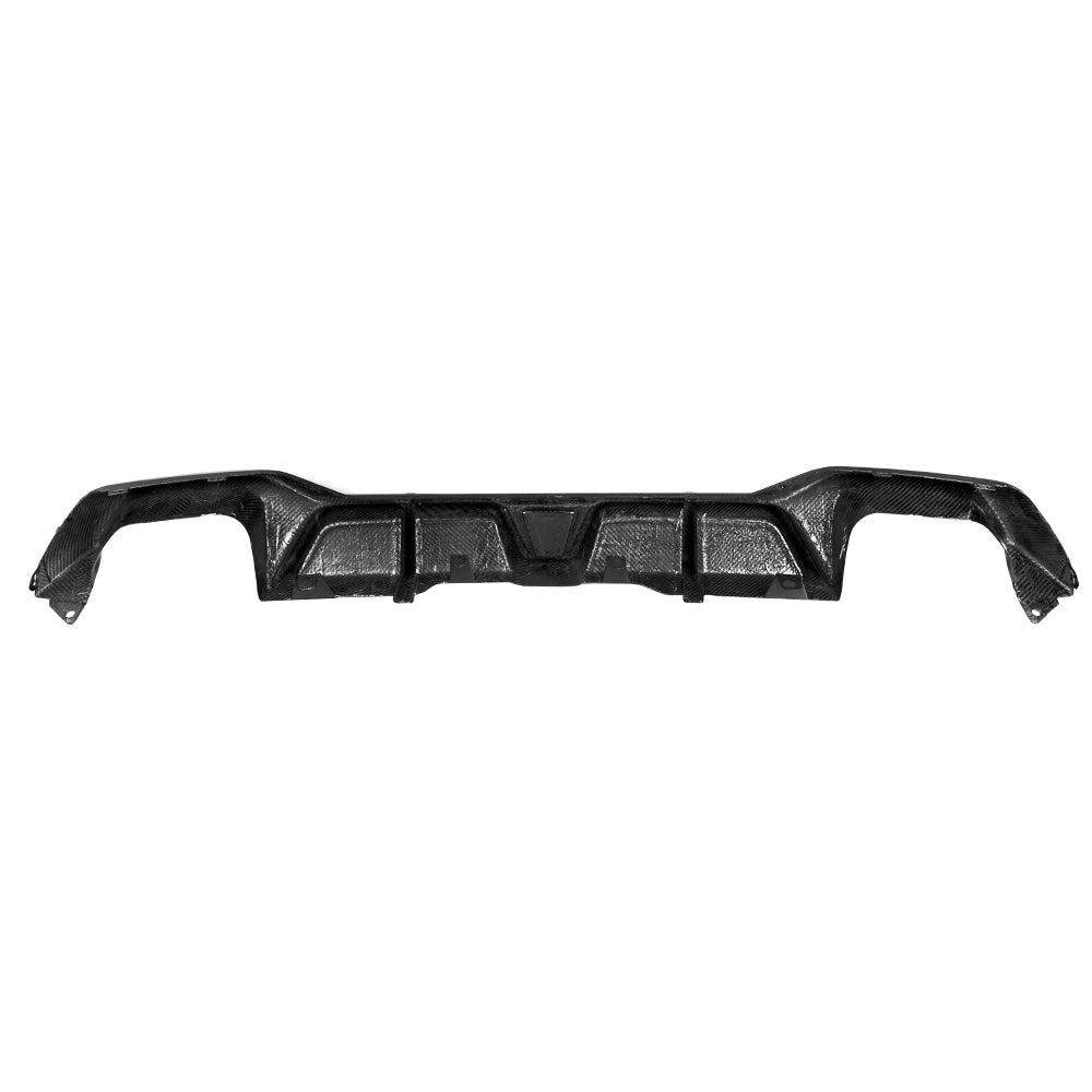 SQ Style Pre-Preg Carbon Fibre Diffuser for BMW G02 LCI 22-Present - Carbon Factory