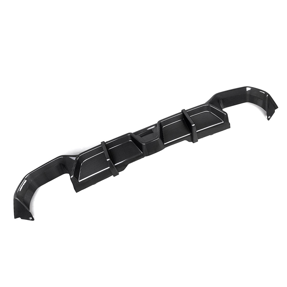 SQ Style Pre-Preg Carbon Fibre Diffuser for BMW G02 LCI 22-Present - Carbon Factory