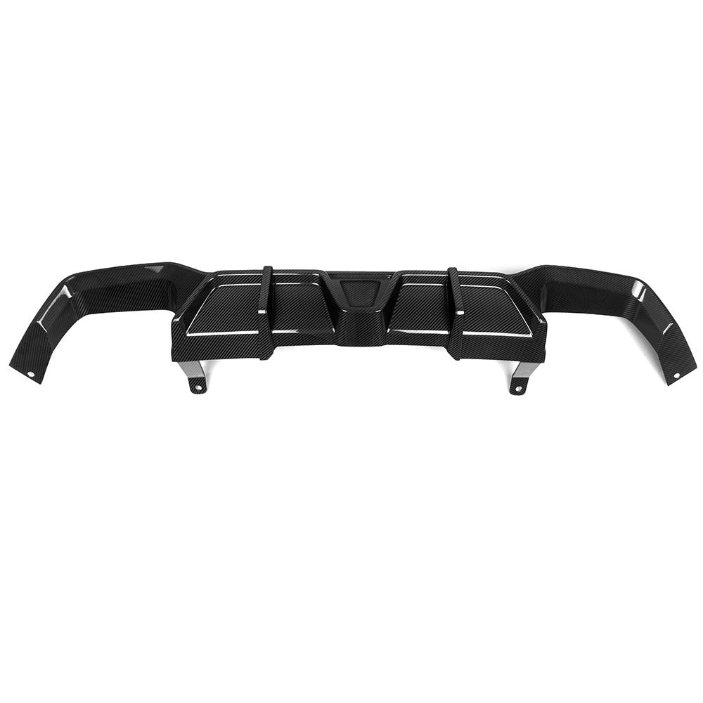SQ Style Pre-Preg Carbon Fibre Diffuser for BMW F98 X4M LCI 22-26 - Carbon Factory