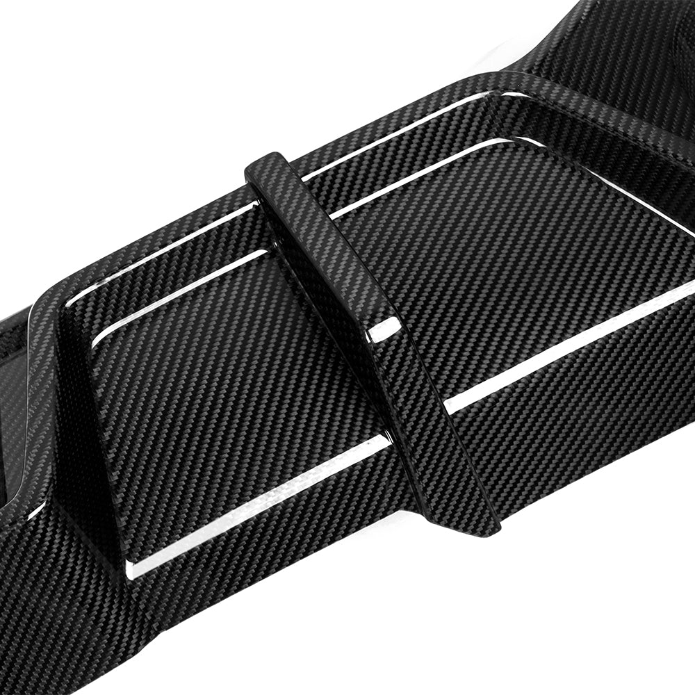 SQ Style Pre-Preg Carbon Fibre Diffuser for BMW F98 X4M LCI 22-26 - Carbon Factory