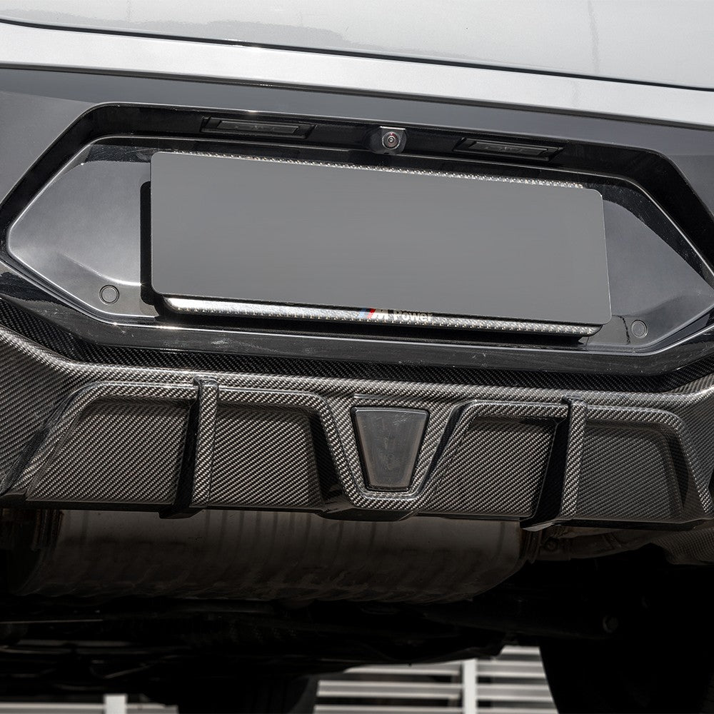 SQ LED Style Pre-Preg Carbon Fibre Diffuser for BMW G02 LCI 22-Present - Carbon Factory