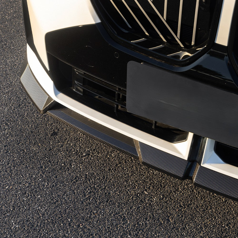 SQ Style Pre-Preg Carbon Fibre Front Splitter for BMW G45 X3 25-Present - Carbon Factory