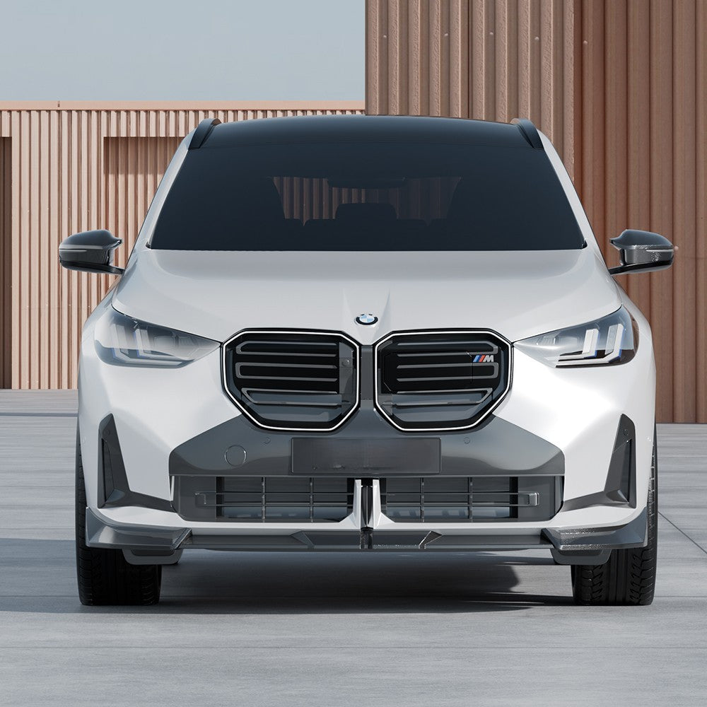 SQ Style Pre-Preg Carbon Fibre Front Splitter for BMW G45 X3 25-Present - Carbon Factory