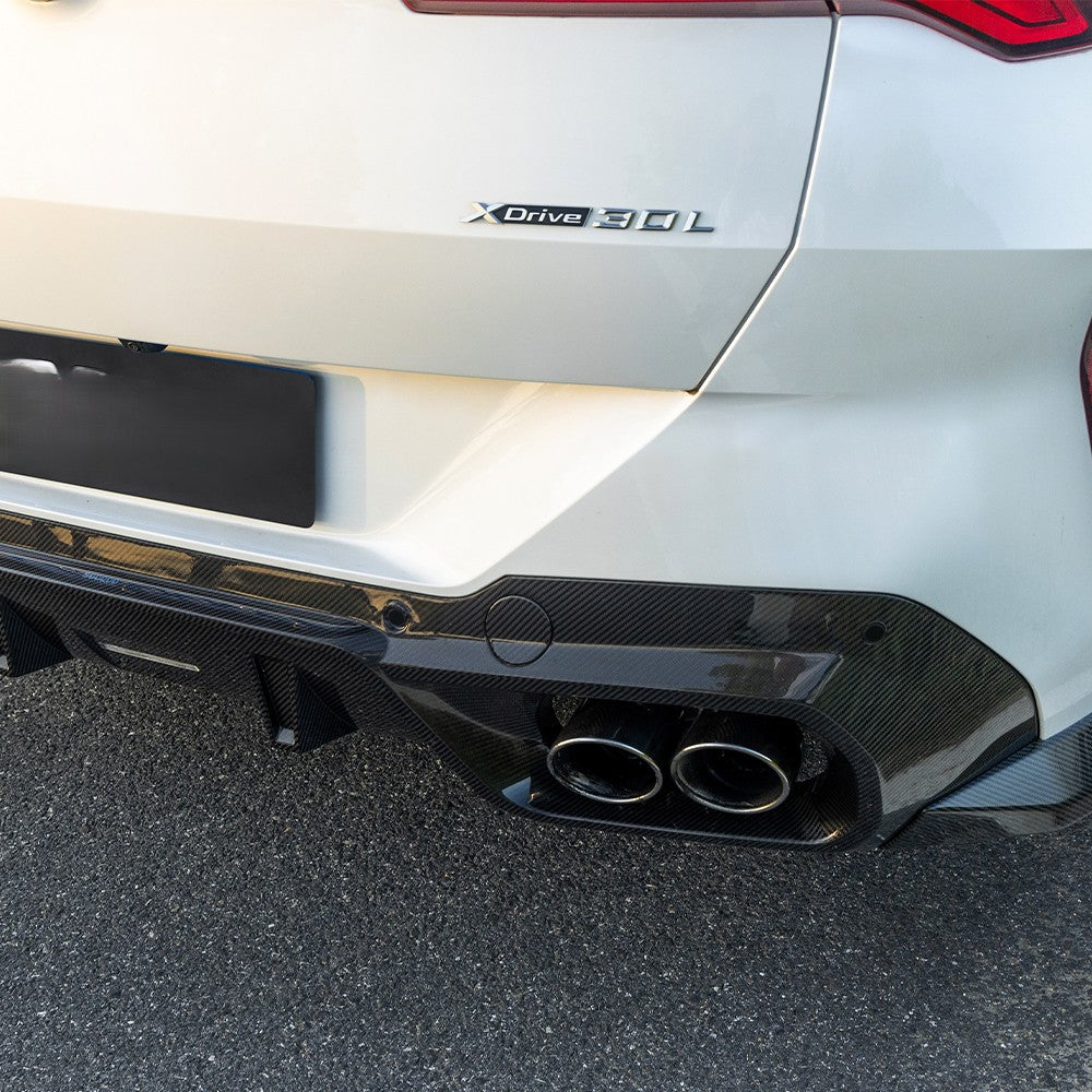 SQ Style Pre-Preg Carbon Fibre Rear Diffuser for BMW G45 X3 25-Present - Carbon Factory