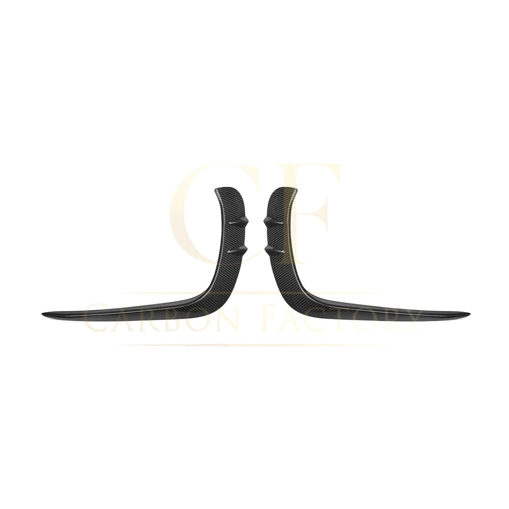 SQ Style Pre-preg Carbon Fiber Front Inserts for Mercedes C236 CLE53 24-26 - Carbon Factory