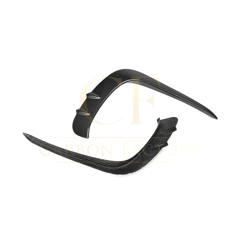 SQ Style Pre-preg Carbon Fiber Front Inserts for Mercedes C236 CLE53 24-26 - Carbon Factory