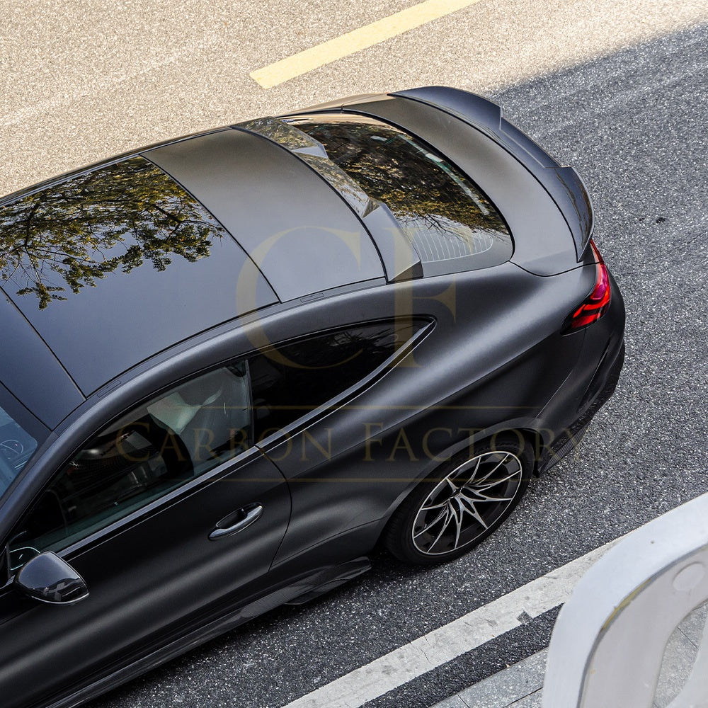 SQ Style Pre-preg Carbon Roof Spoiler for Mercedes C236 CLE53 24-26 - Carbon Factory