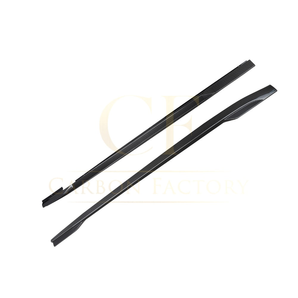 SQ Style Pre-preg Carbon Fiber Side Skirts for Mercedes C236 CLE53 24-26 - Carbon Factory