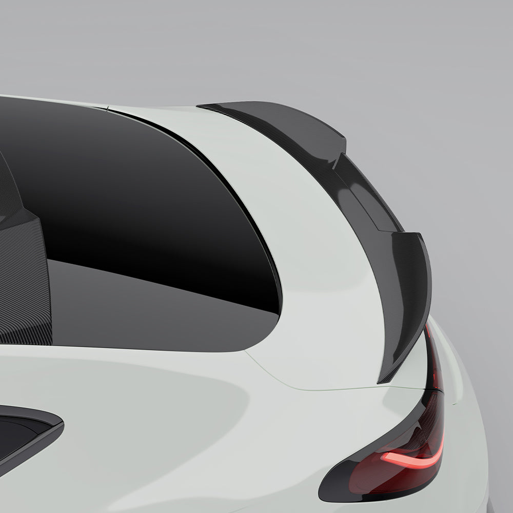 SQ Style Pre-preg Carbon Boot Spoiler for Mercedes C236 CLE53 24-26 - Carbon Factory