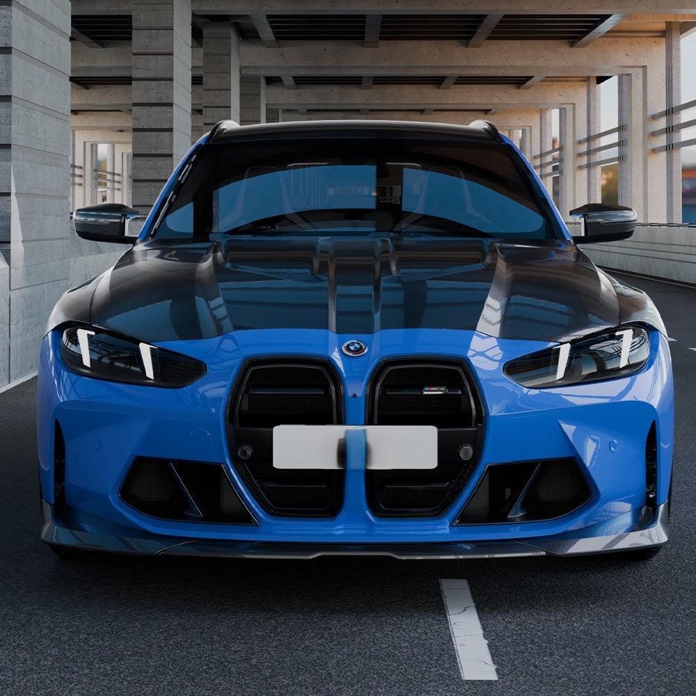 V Style Pre-Preg Carbon Fibre Bonnet for BMW G80 G81 M3 G82 G83 M4 21-25 - Carbon Factory