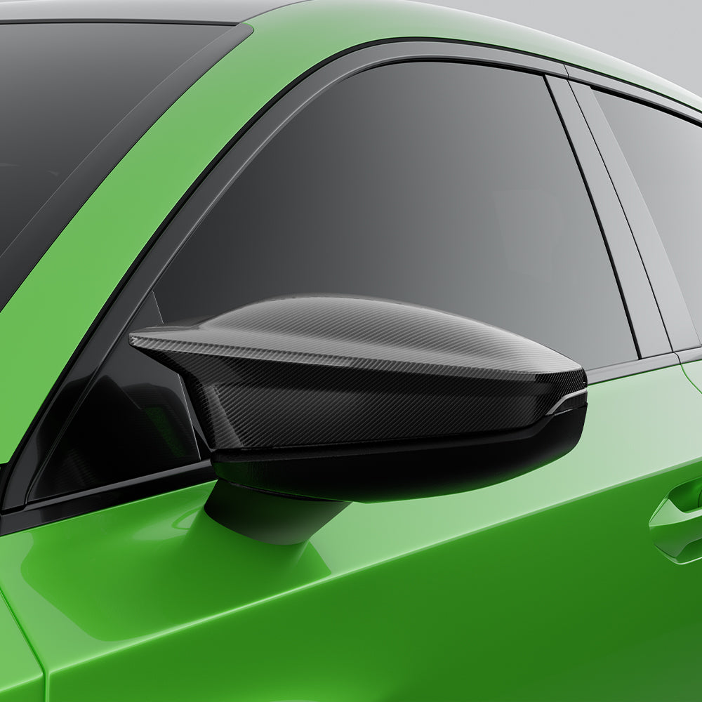 SQ Style Pre-preg Carbon Fiber Mirror Covers for Audi RS3 8Y LHD 20-26 - Carbon Factory