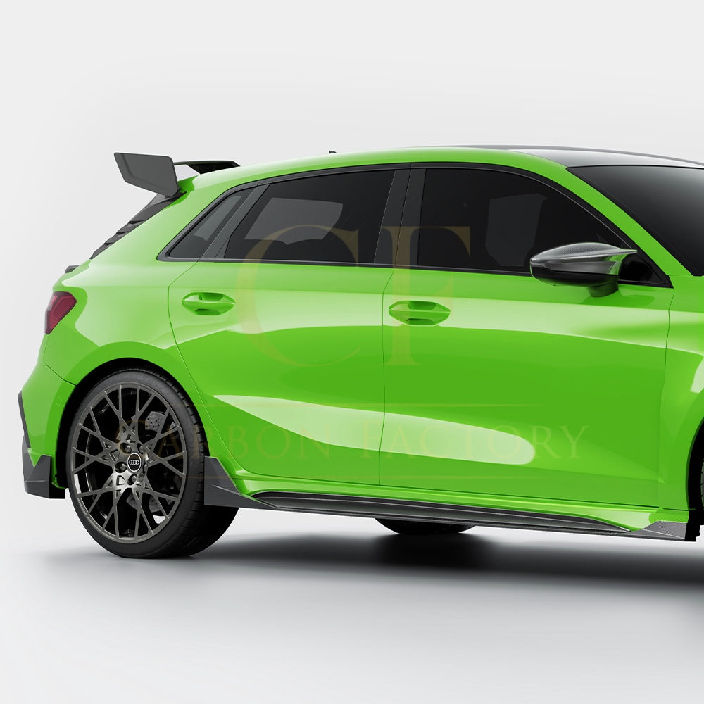 OEM Style Pre-preg Carbon Fiber Side Skirts for Audi RS3 8Y 20-26 - Carbon Factory