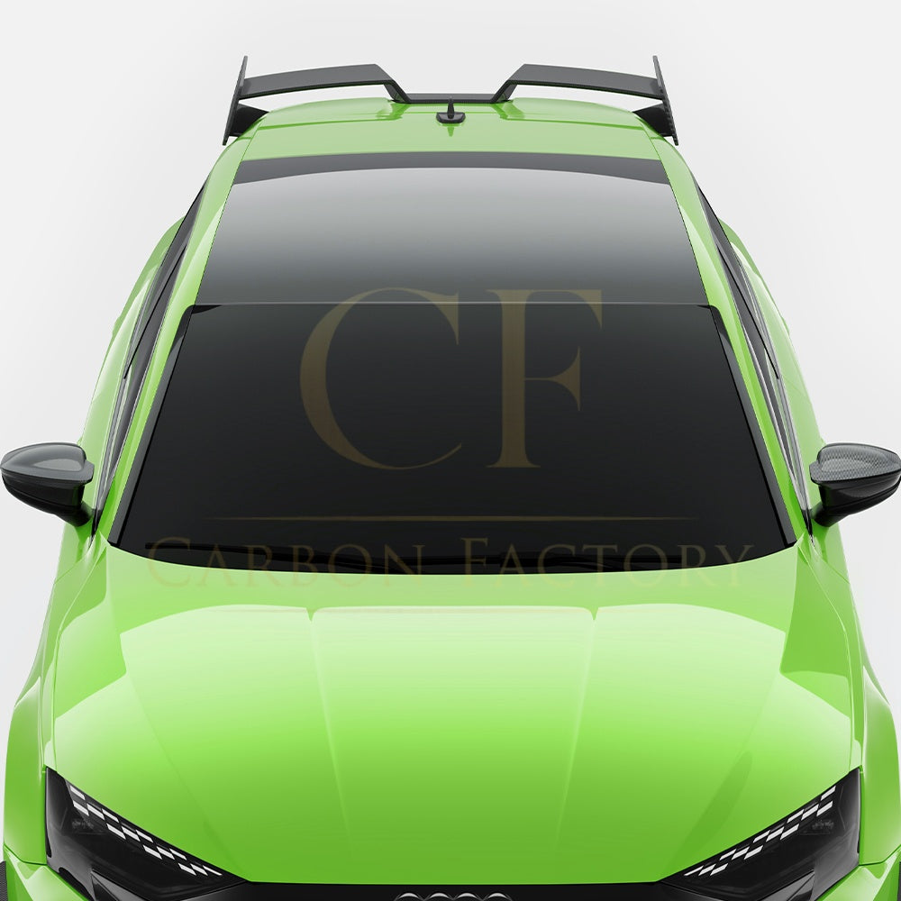 SQ Style Pre-preg Carbon Fiber Roof Spoiler for Audi RS3 8Y Sportback 20-26 - Carbon Factory