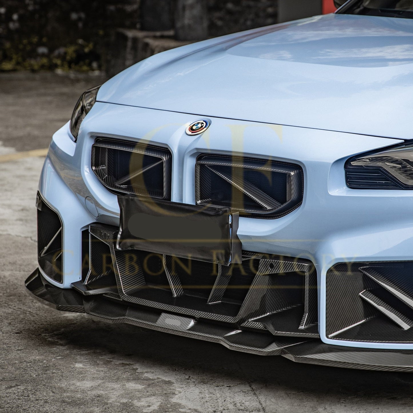 SQ Style Pre-Preg Carbon Fibre Front Grille for BMW G87 M2 23-Present-Carbon Factory