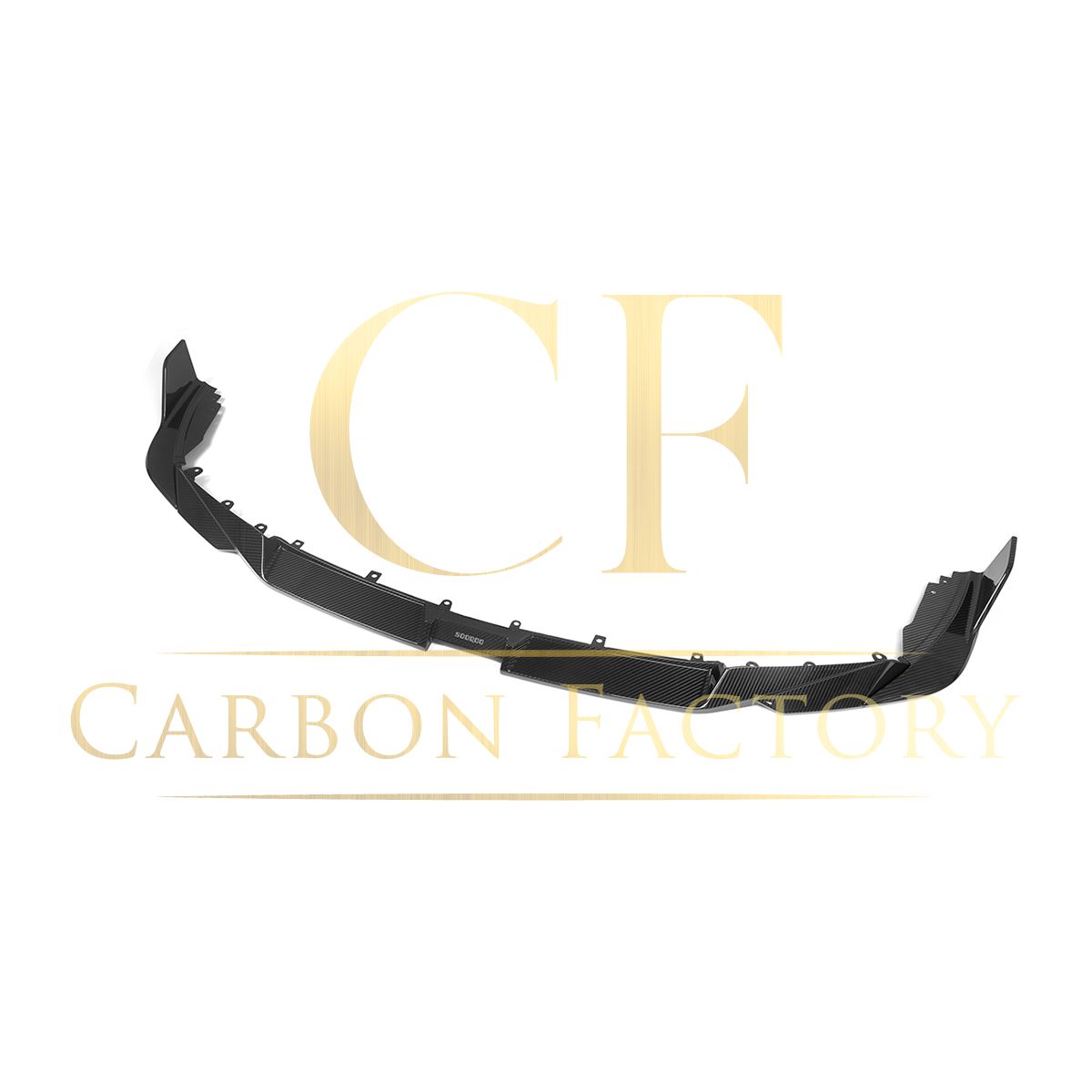 SQ Style Pre-Preg Carbon Fibre Front Splitter for BMW F91 F92 F93 M8 20-Present-Carbon Factory