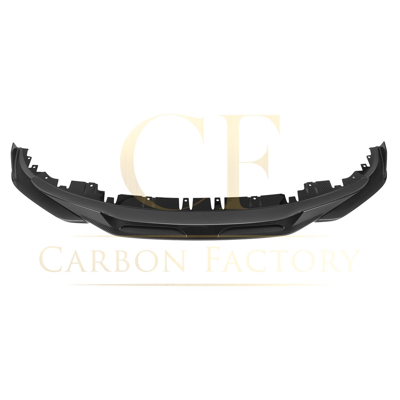 SQ Style Pre-Preg Carbon Fibre Front Splitter for BMW G26 4 Series Gran Coupe i4 21-24-Carbon Factory