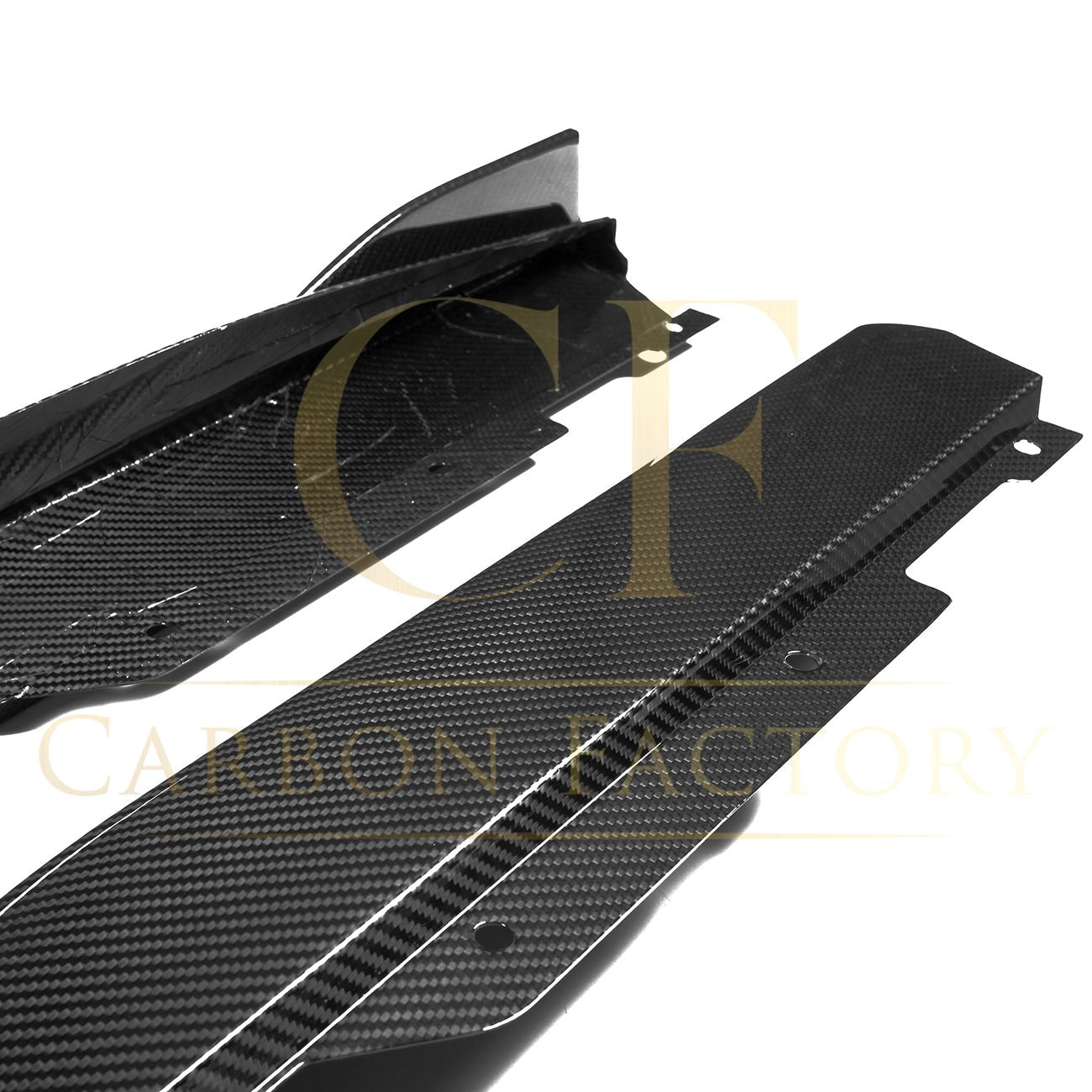 SQ Style Pre-Preg Carbon Fibre Side Skirts for BMW G26 4 Series Gran Coupe 21-24-Carbon Factory