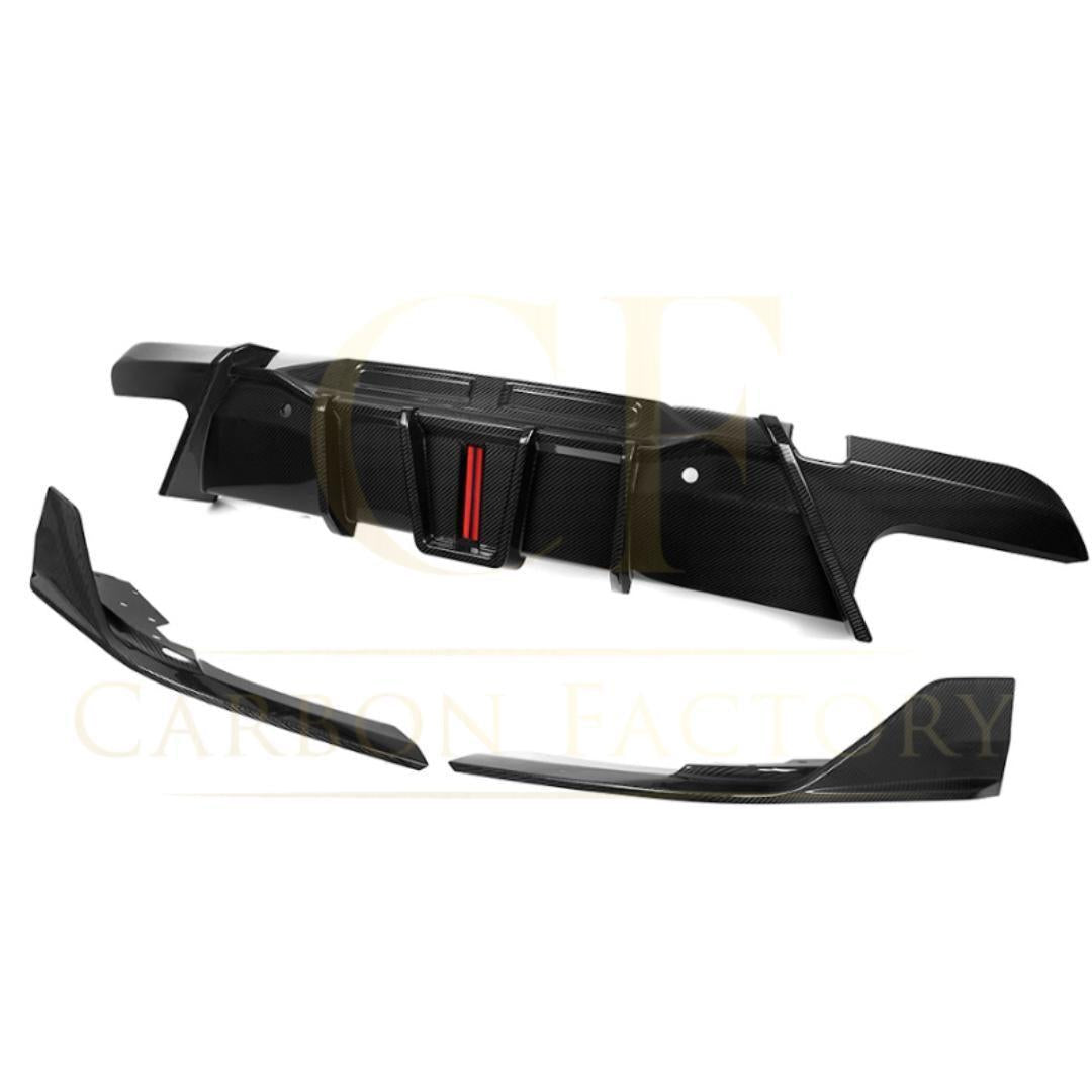 SQ Style Pre-preg Carbon Fibre Rear Diffuser for BMW F96 X6M 20-Present-Carbon Factory