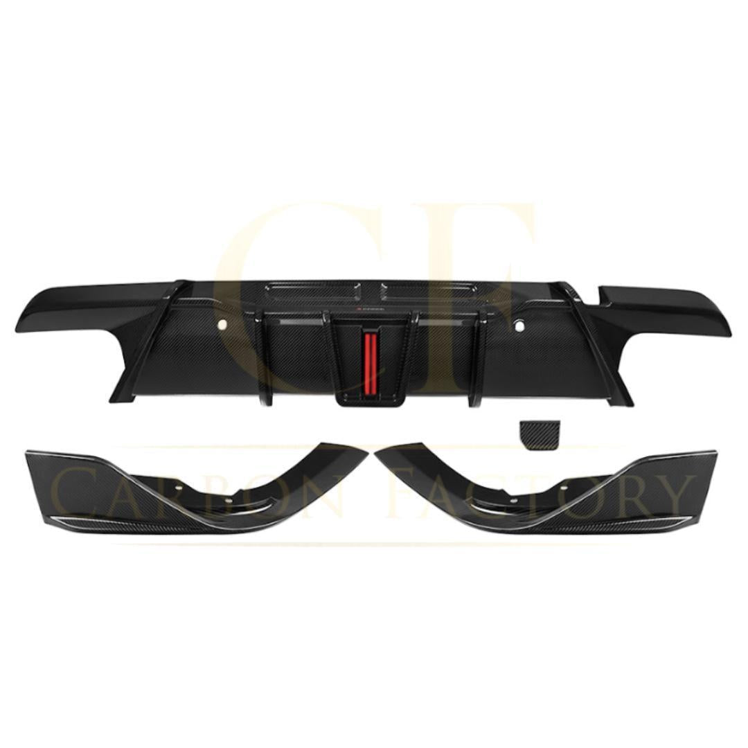 SQ Style Pre-preg Carbon Fibre Rear Diffuser for BMW F96 X6M 20-Present-Carbon Factory