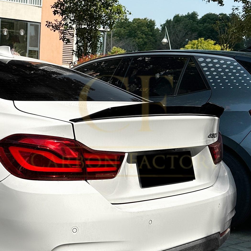 Small PSM Style Gloss Black Spoiler for BMW F32 4 Series Coupe 14-20-Carbon Factory