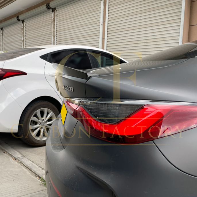 V Style Carbon Fibre Boot Spoiler for BMW G82 M4 G22 4 Series 20-Present - Carbon Factory