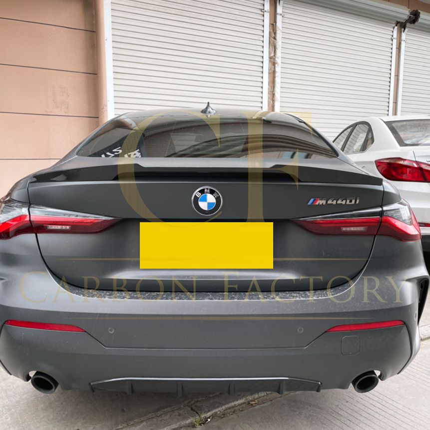 V Style Carbon Fibre Boot Spoiler for BMW G82 M4 G22 4 Series 20-Present - Carbon Factory