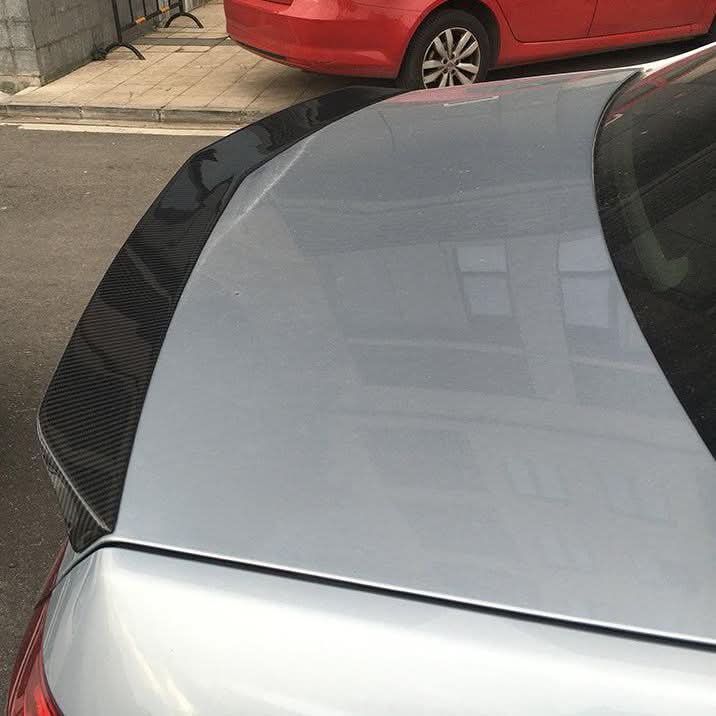 V Style Carbon Fibre Boot Spoiler for Mercedes Benz W212 E Class Saloon 10-17 - Carbon Factory