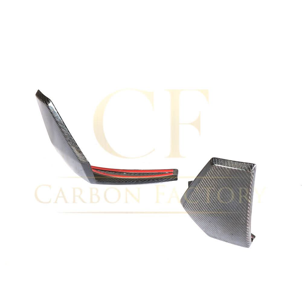 V Style Carbon Fibre Front Side Splitter for BMW G05 X5 18-22 - Carbon Factory