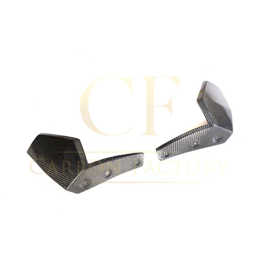 V Style Carbon Fibre Front Side Splitter for BMW G05 X5 18-22 - Carbon Factory