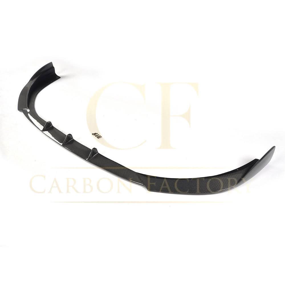 V Style Carbon Fibre Front Splitter for Audi A3 Hatchback S Line & S3 13-15 - Carbon Factory